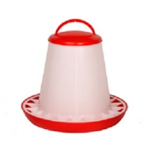 Red and White Poultry Feeder 5kg