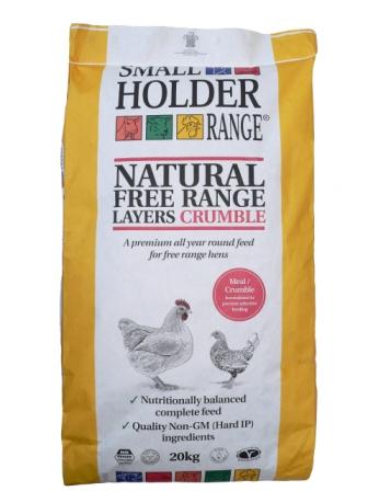 Smallholder Natural Free Range Layers Meal/Crumble 20kg