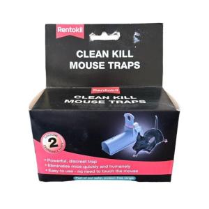 Rentokil Clean Kill Mouse Traps