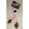 Animate Xmas Squeaks Dog Toy Pink 