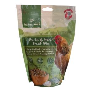 Natures Grub Garlic & Herb Treat Mix 600g