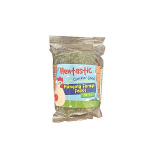 Hentastic Cluckin' Good Hanging Forage Feast Herby 400g