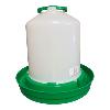 Stockshop 8ltr Drinker Orange/Green & White