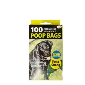 Tidy Z 100 Premium Degradable Poop Bags  