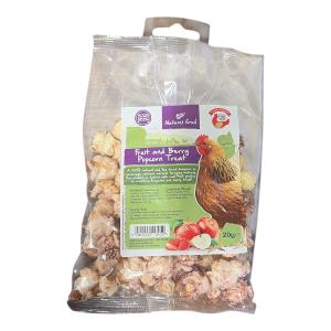 Natures Grub Fruit & Berry Popcorn Treat 20g