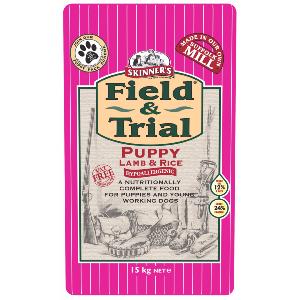Skinners Field and Trial Puppy + Junior Lamb and Rice 15kg