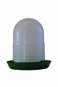 Gaun 2kg Chick Feeder Green and Clear